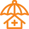icone bâchage d’urgence de la toiture